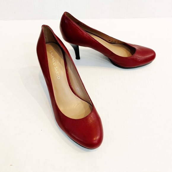 franco sarto red heels
